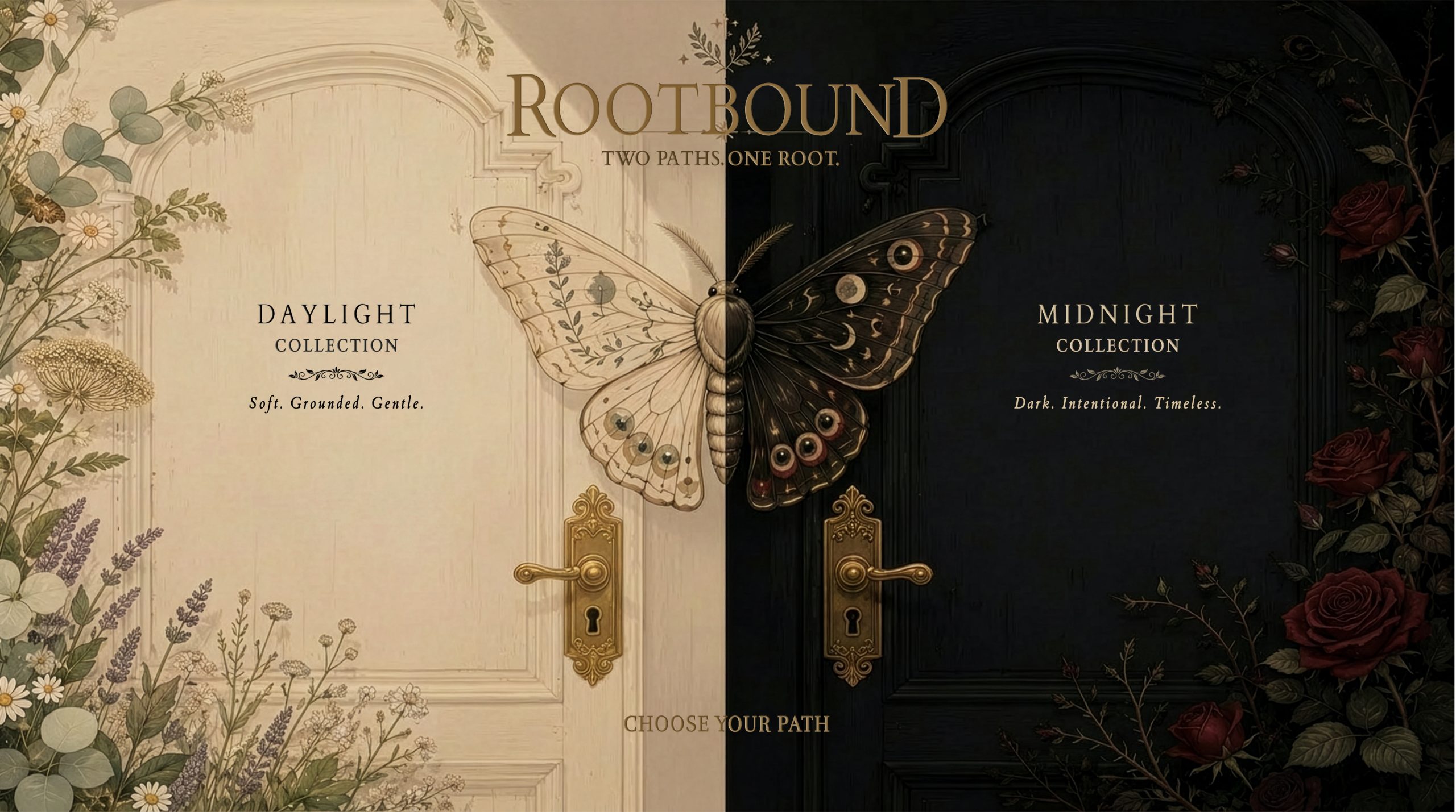 Rootbound Creative - two paths, one root